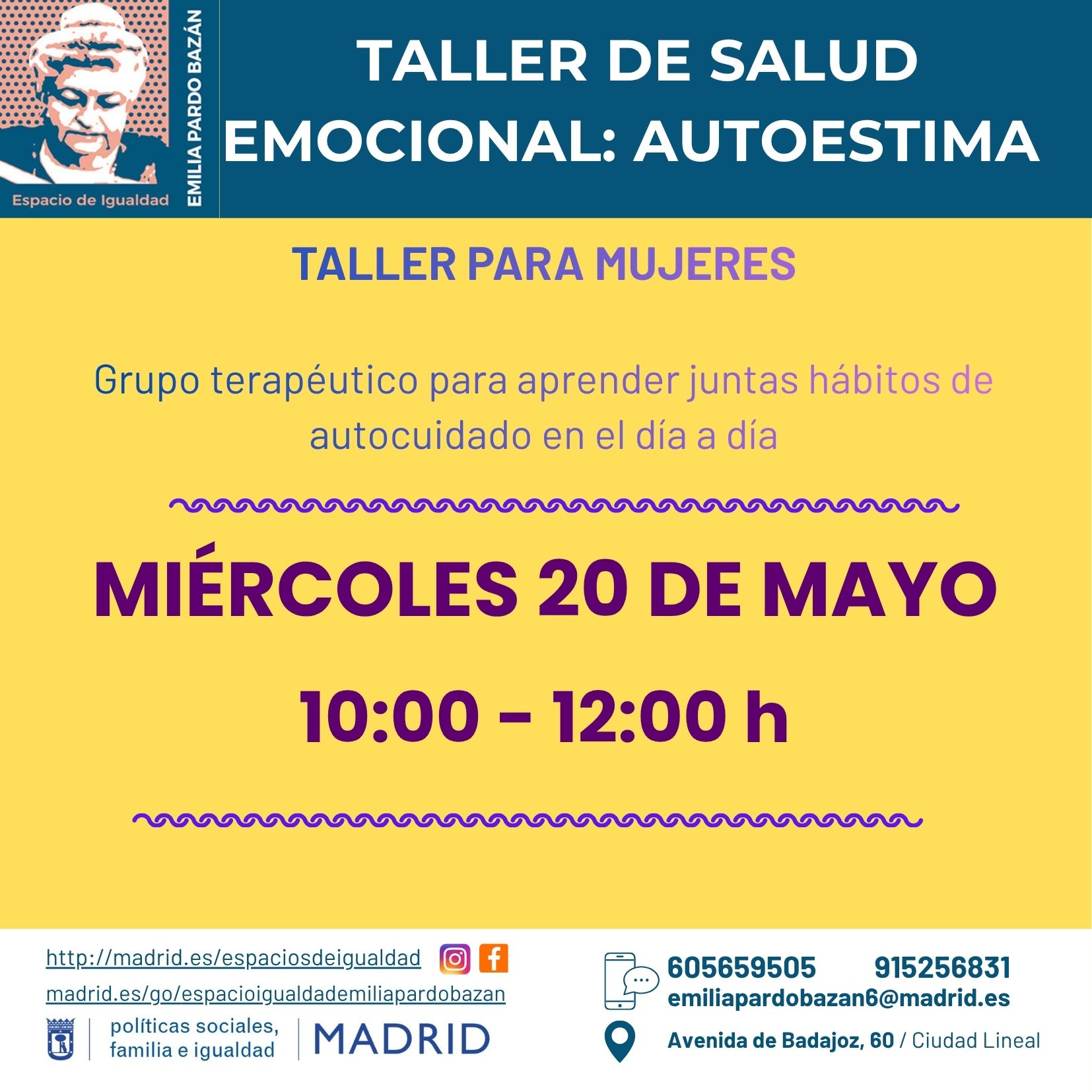 Cartel con la misma informaci&oacute;n que la publicada en web