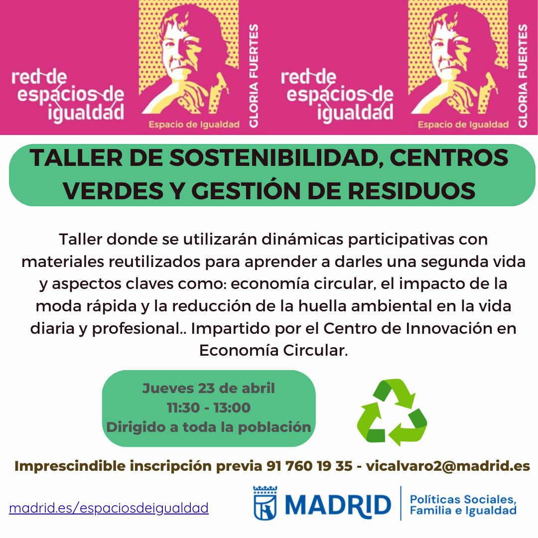 Cartel con el texto contenido en web