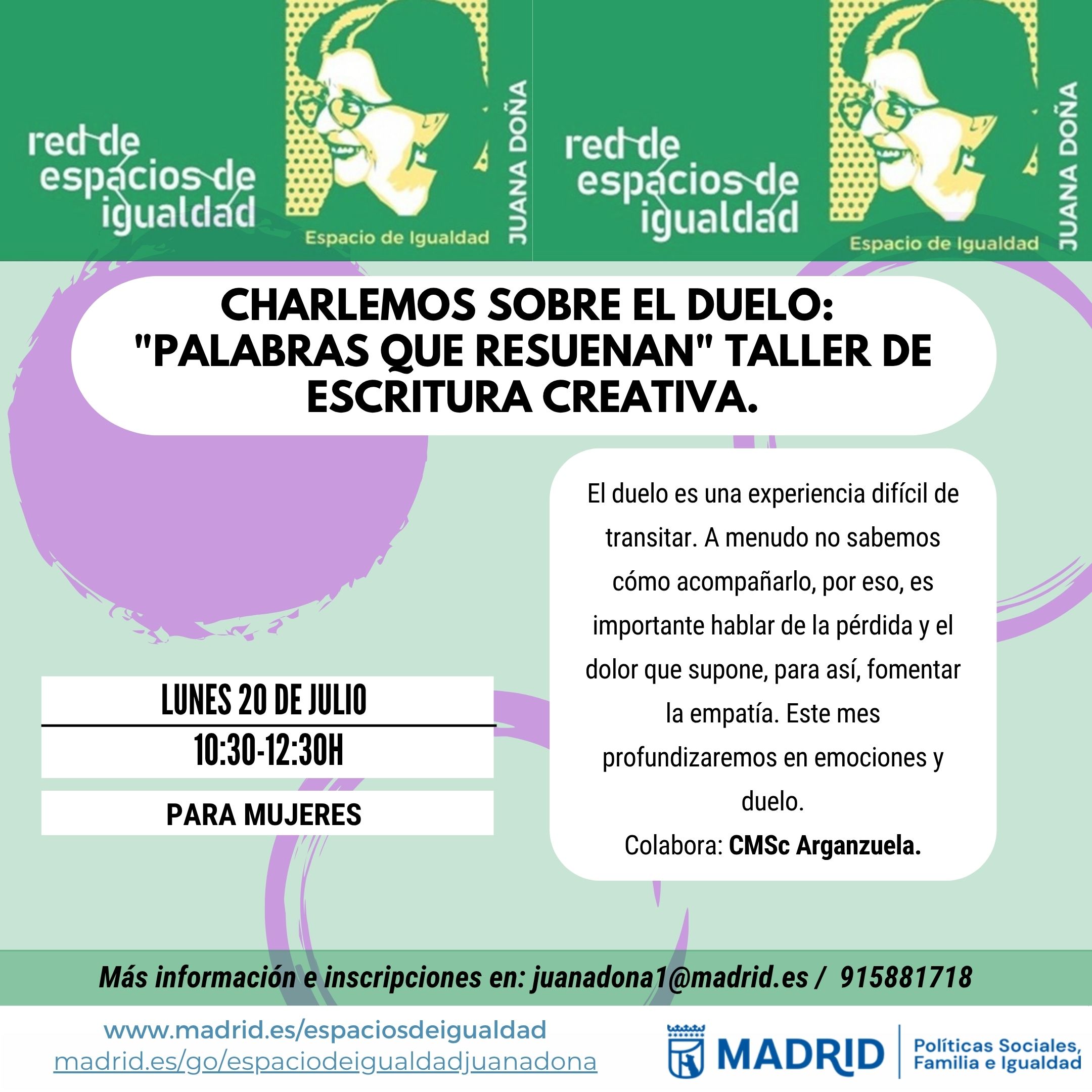 cartel con la misma informaci&oacute;n que lo publicado en web