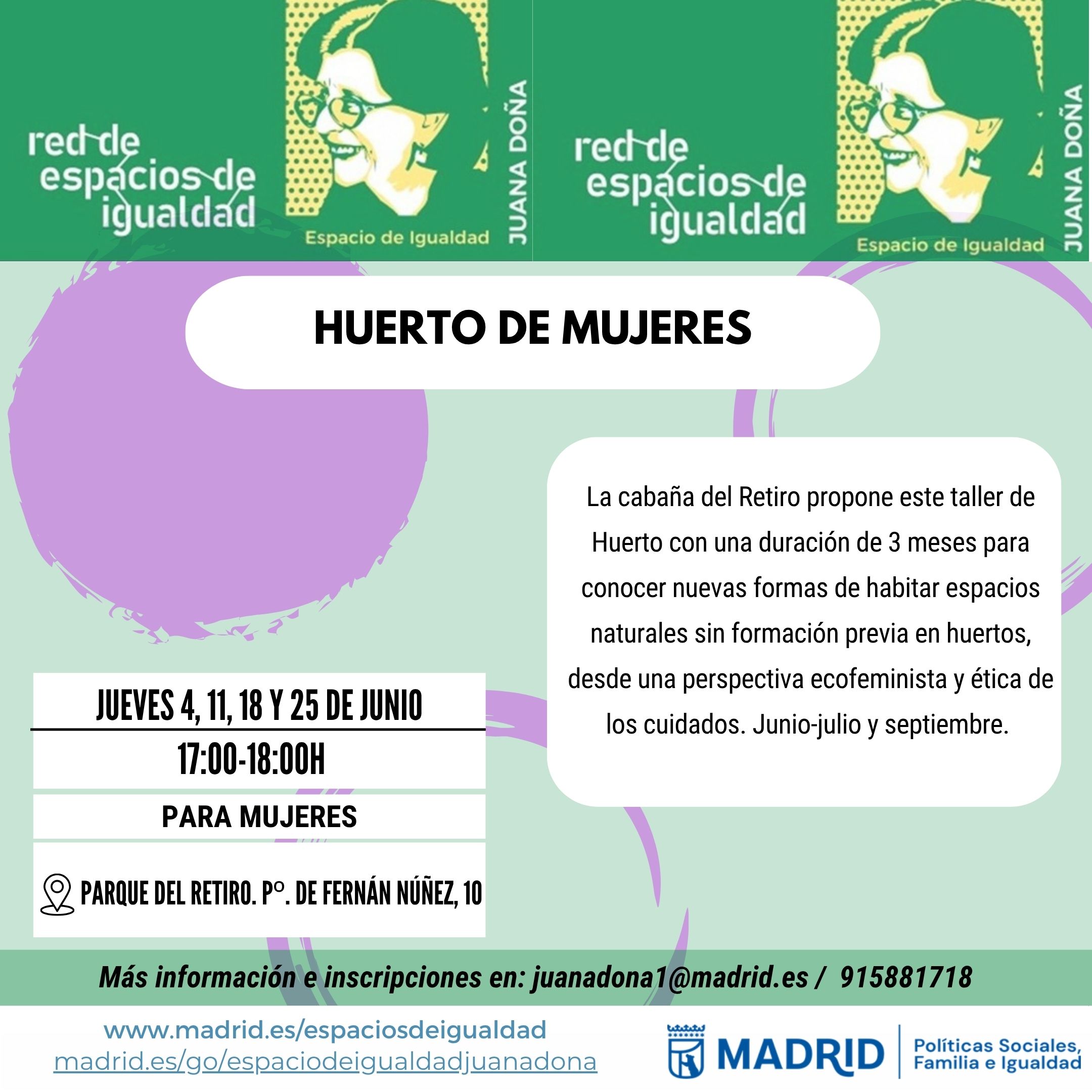 cartel con la misma informaci&oacute;n que la publicada en web