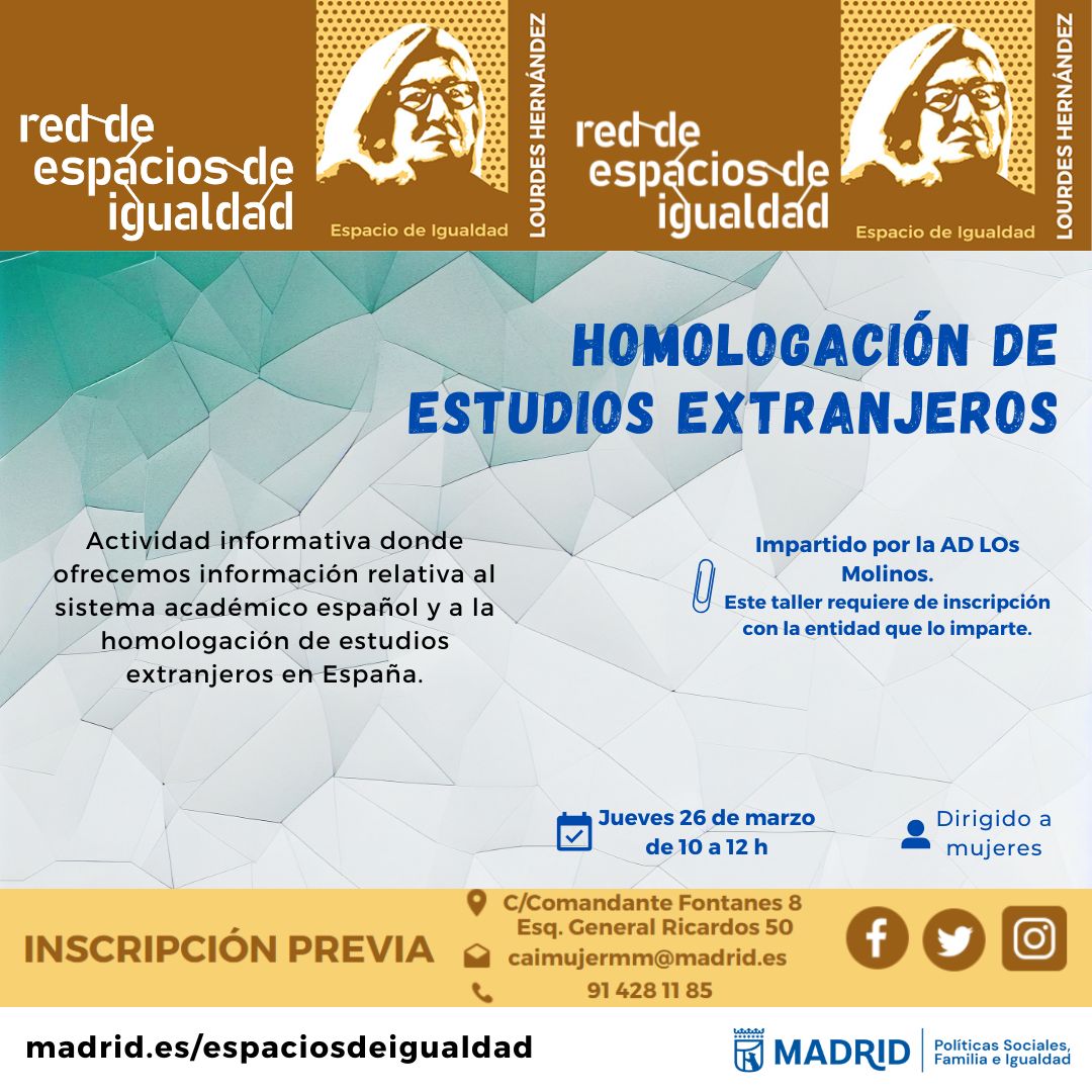 Cartel con el texto contenido en web