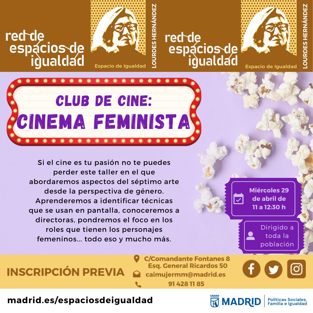 Cartel con el texto contenido en web