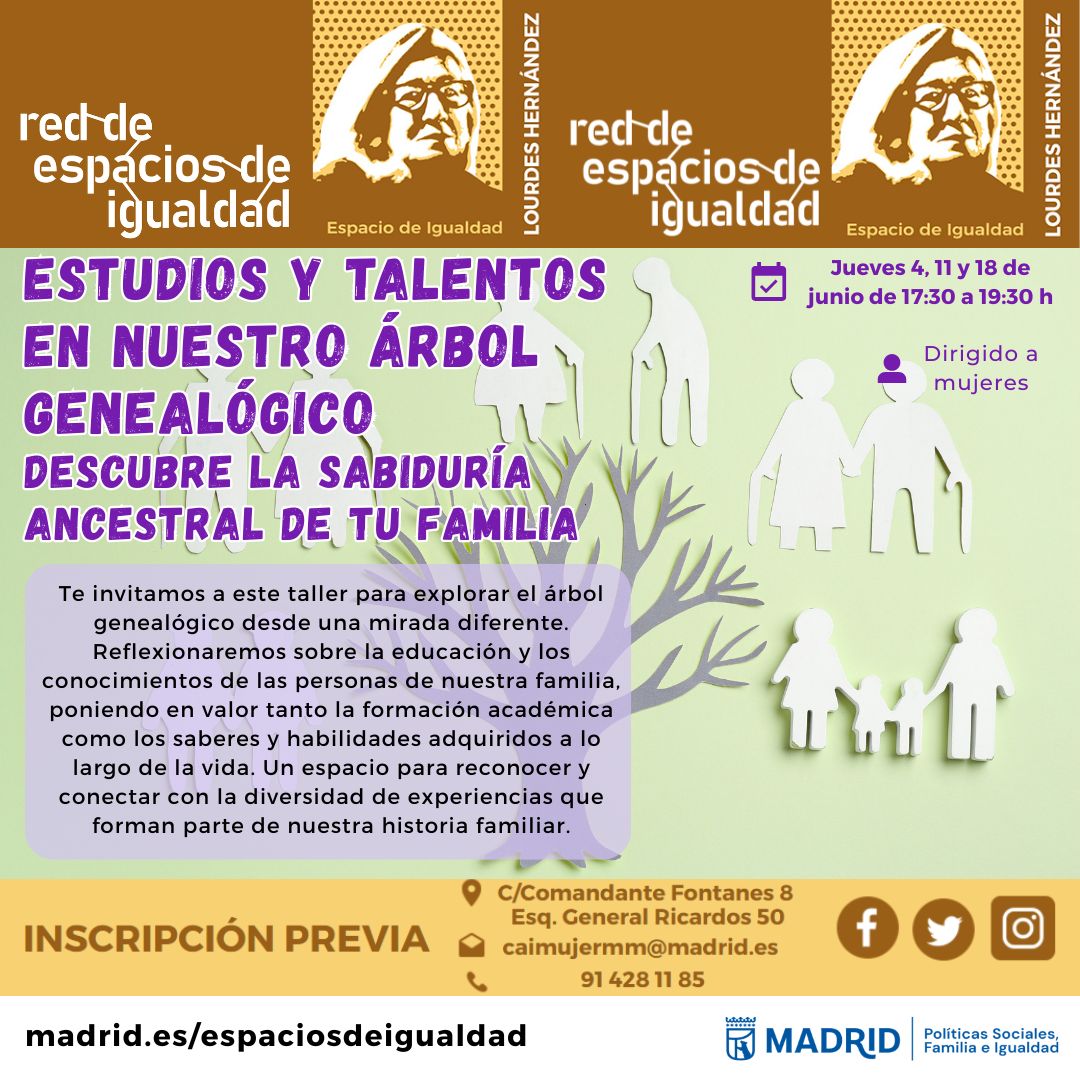 Cartel con el texto contenido en web