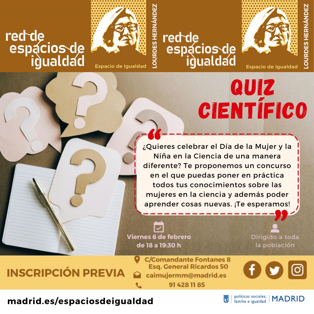 Cartel con el texto contenido en web