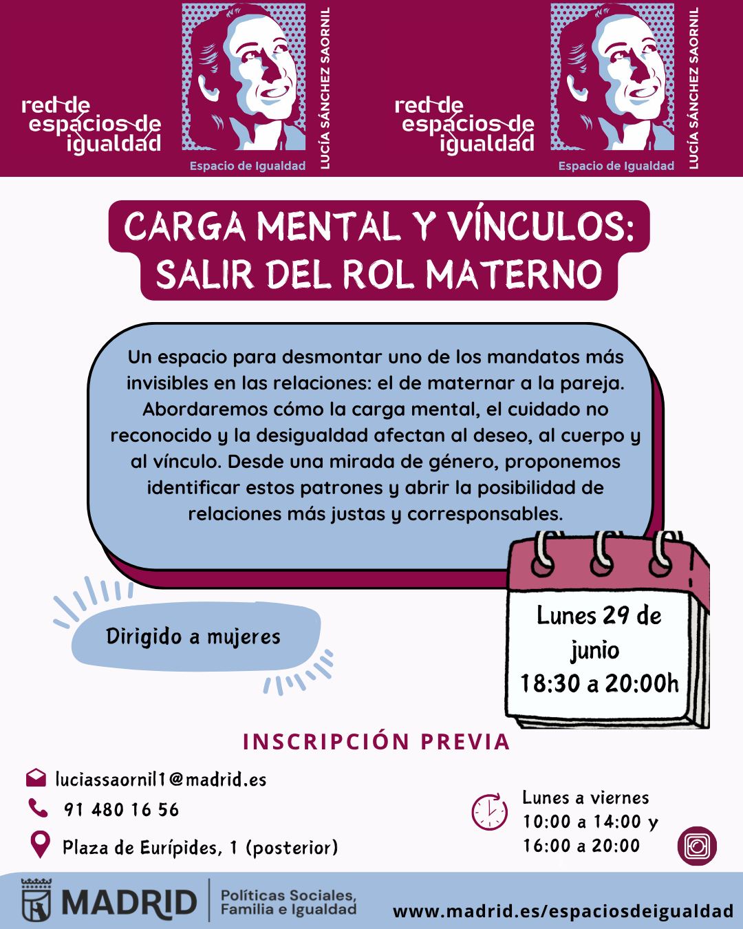 Cartel con texto similar a la informaci&oacute;n publicada en web