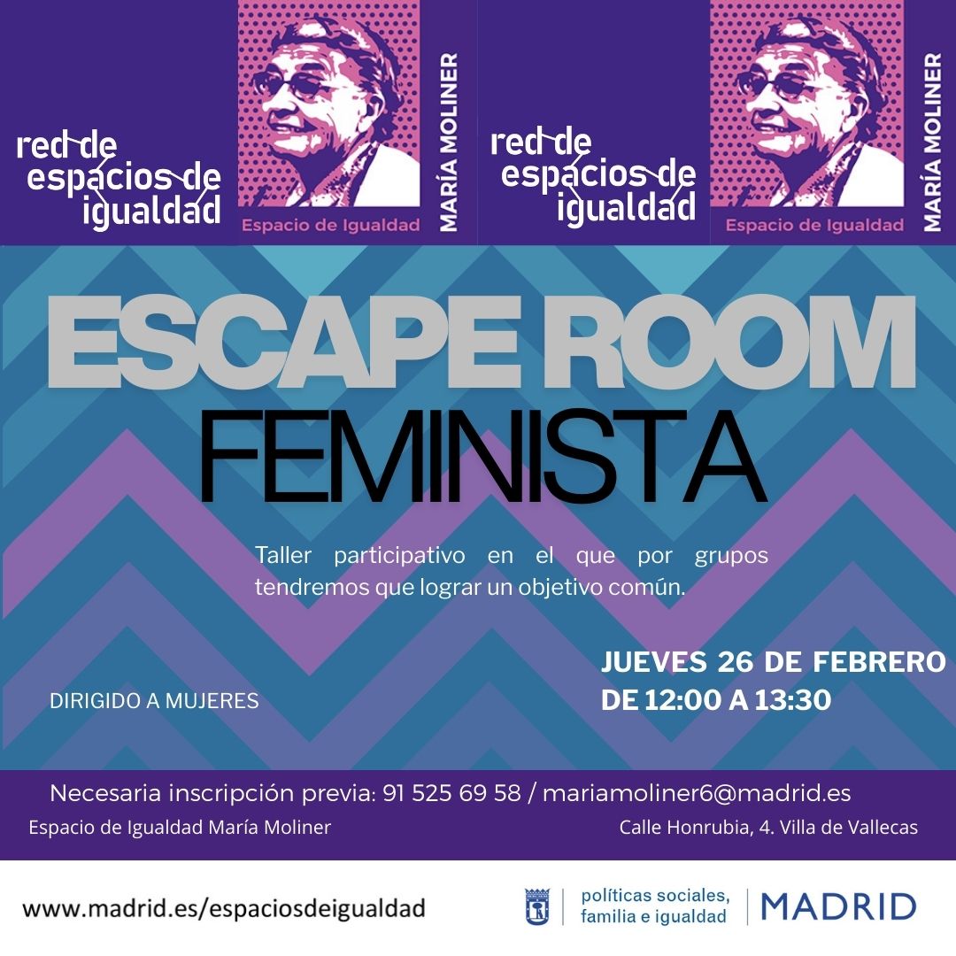 Cartel con el texto contenido en web