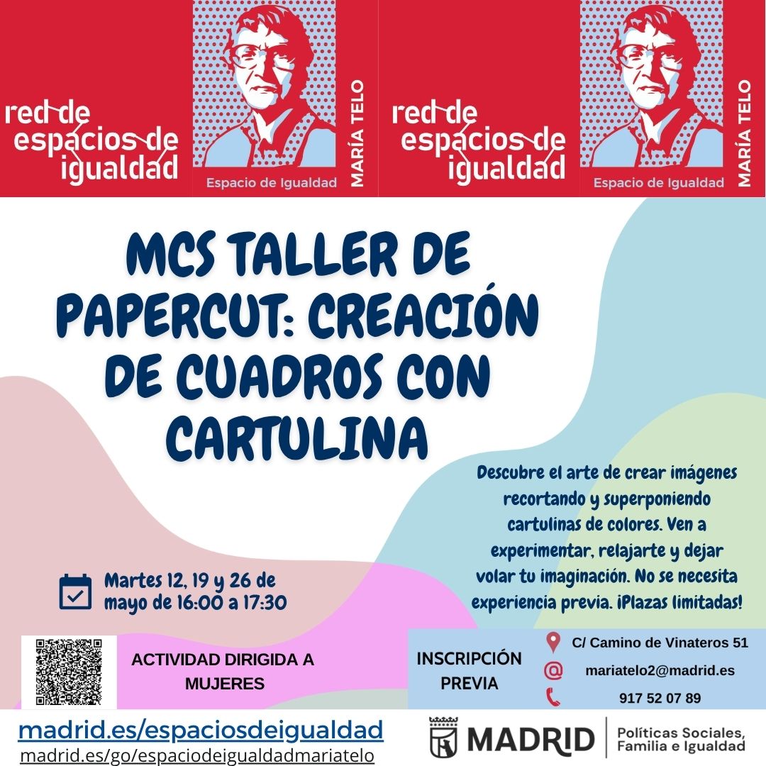 Cartel con el texto contenido en web