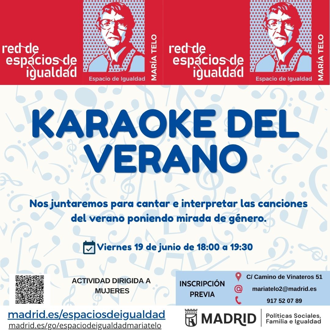 Cartel con el texto contenido en web