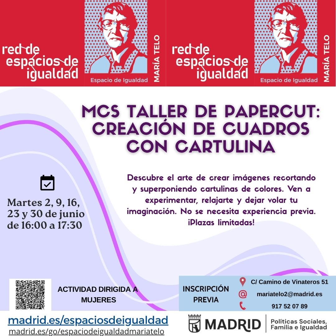 Cartel con el texto contenido en web