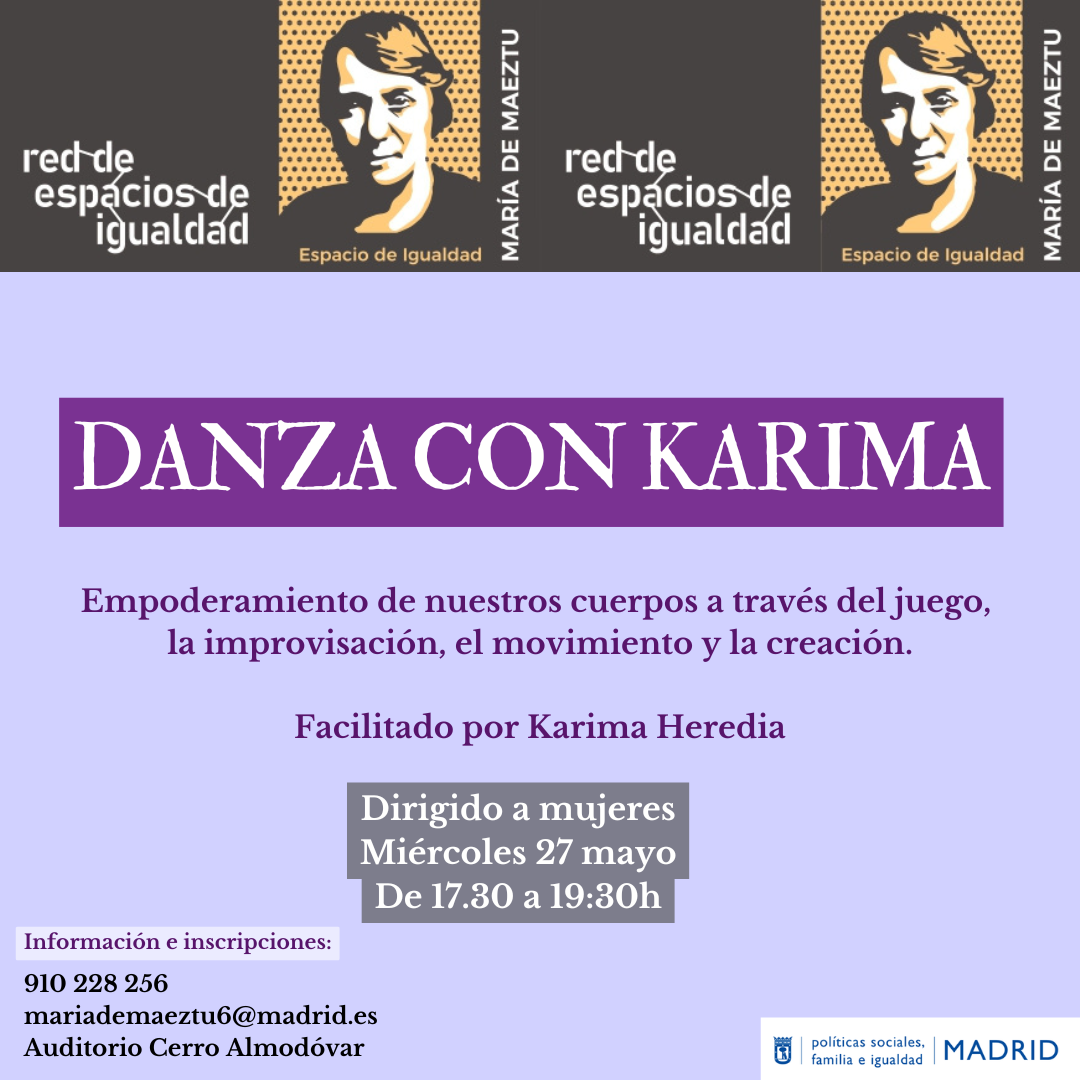 Cartel con el texto contenido en web