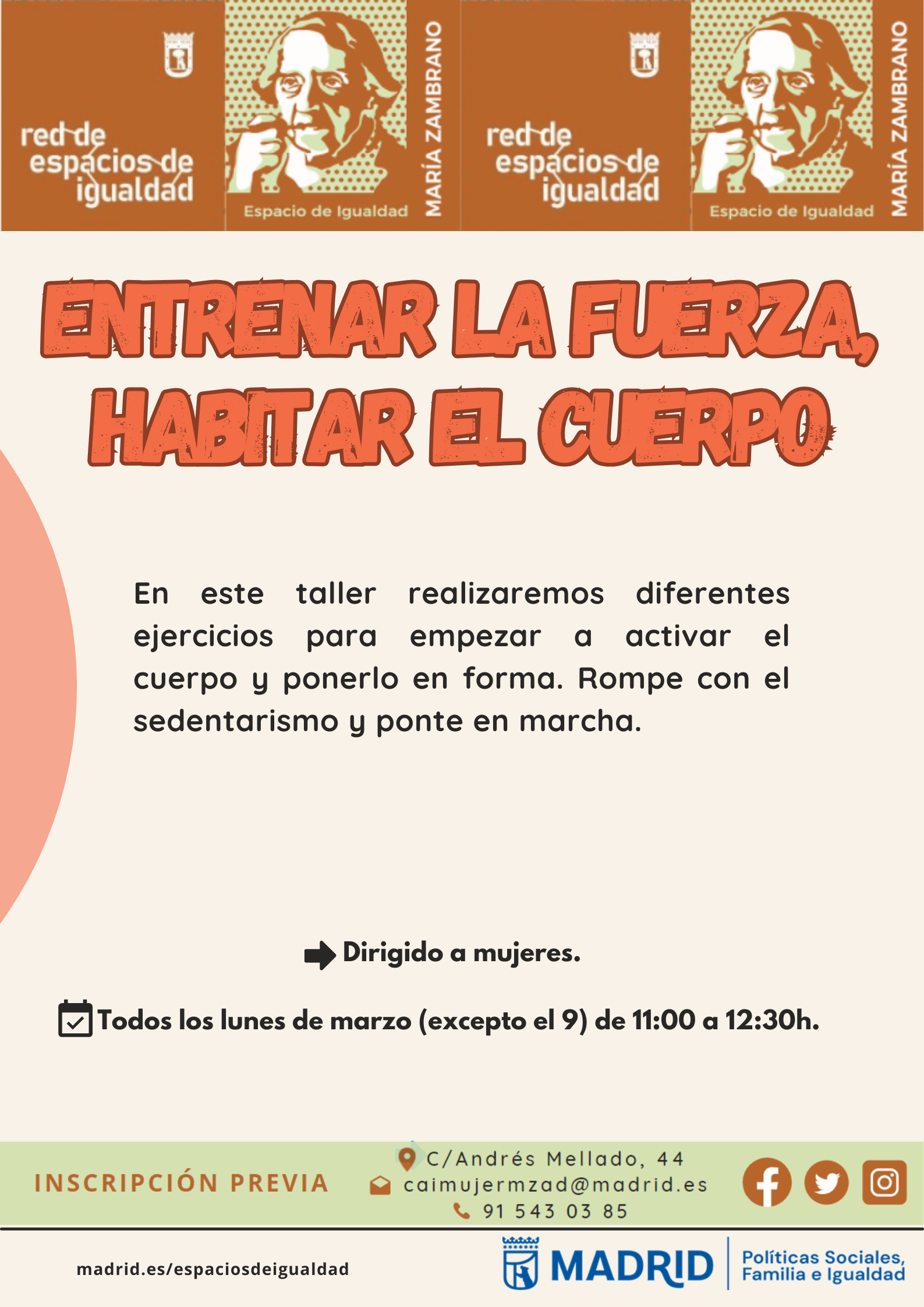 Cartel con la misma informaci&oacute;n que la publicada en web