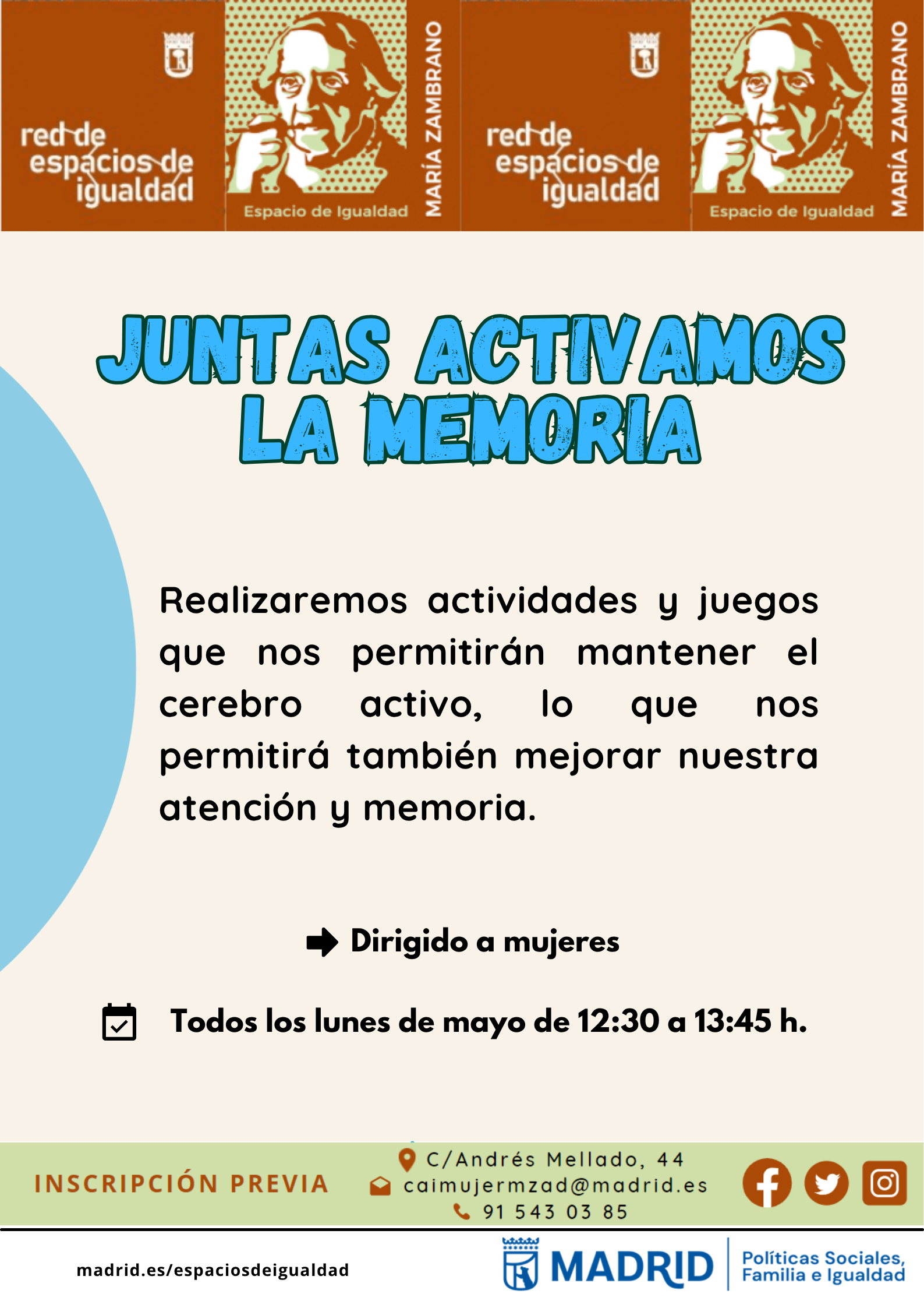 cartel con la misma informaci&oacute;n que lo publicado en web