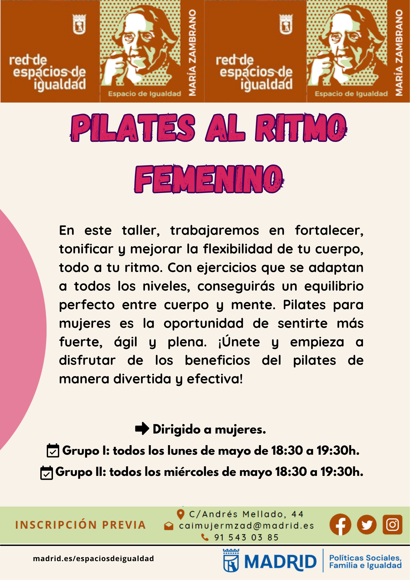 Cartel con la misma informaci&oacute;n que la publicada en web