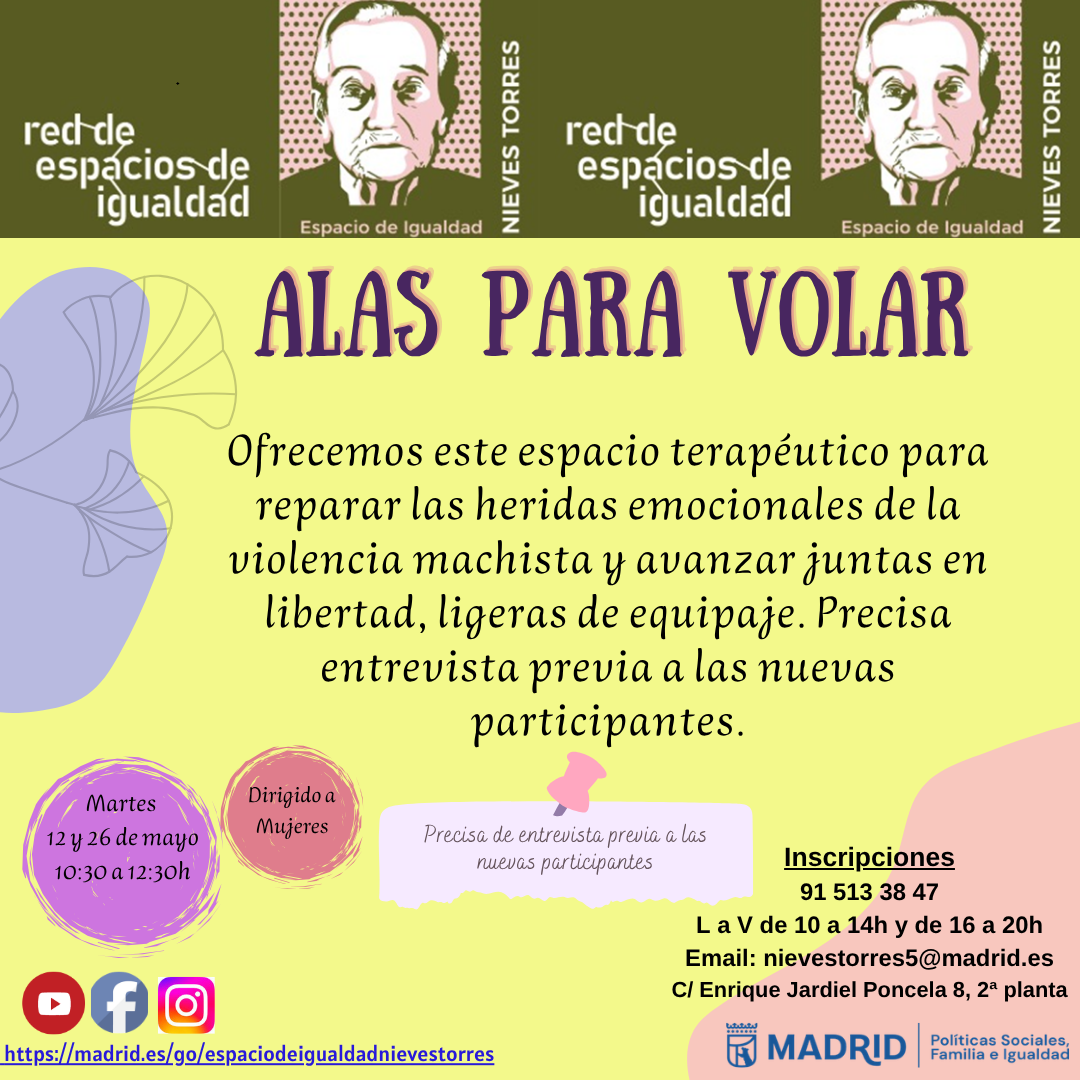 cartel de la actividad con el mismo texto que en la web