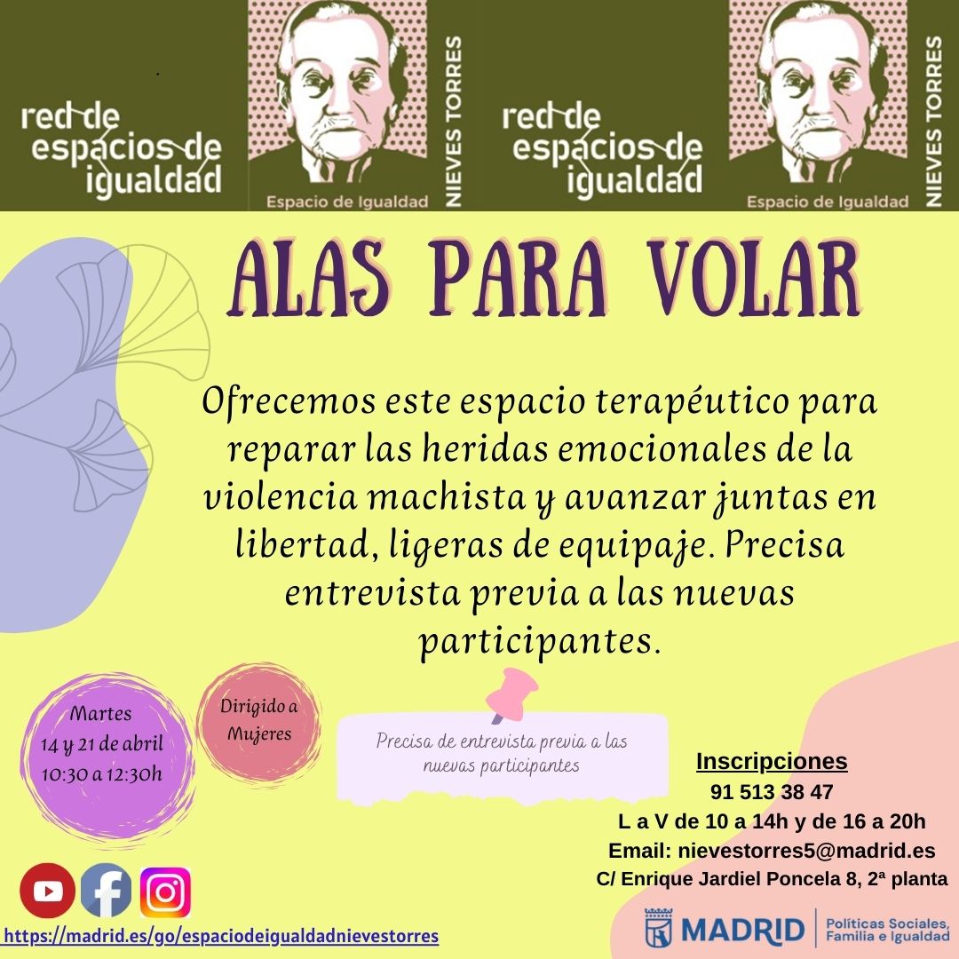 cartel de la actividad con el mismo texto que en la web