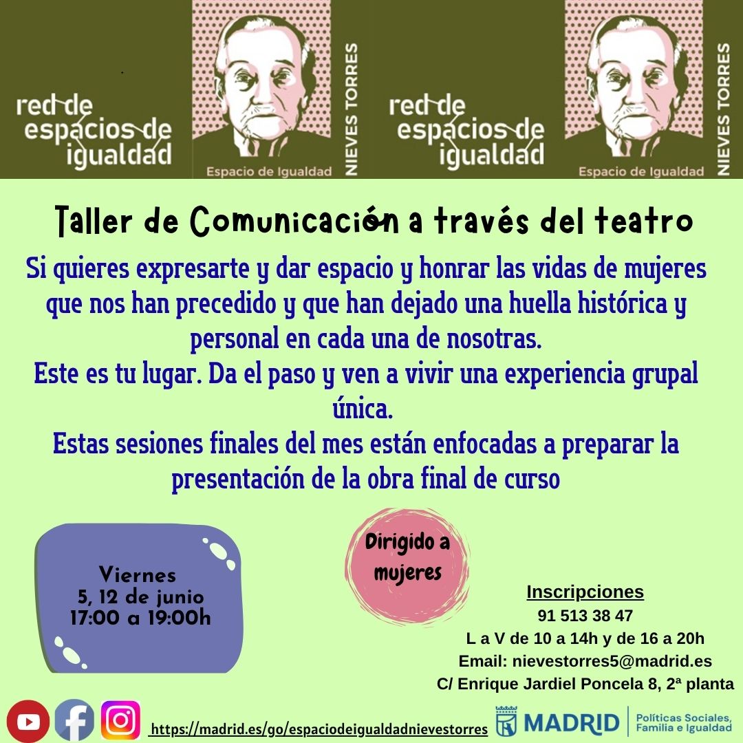 Cartel con texto con la misma informaci&oacute;n que en web