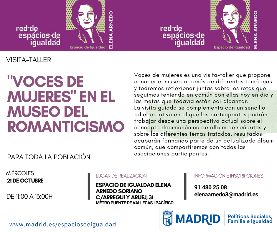 'Voces de mujeres' en el Museo del Romanticismo