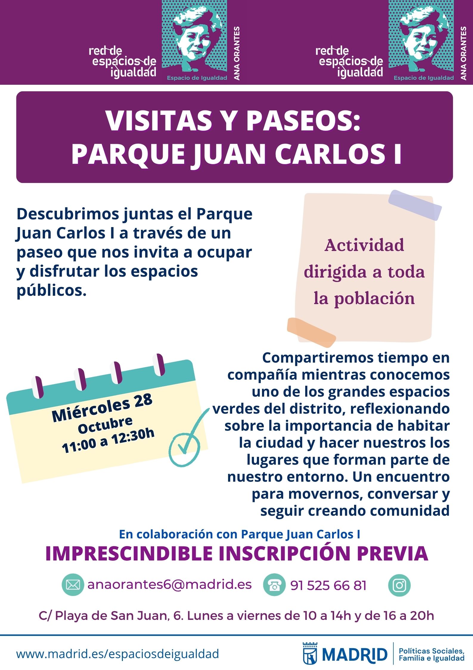 cartel con la misma informaci&oacute;n que la publicada en web