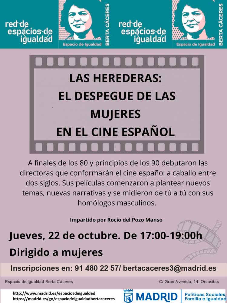 cartel con texto informativo similar a lo publicado en web