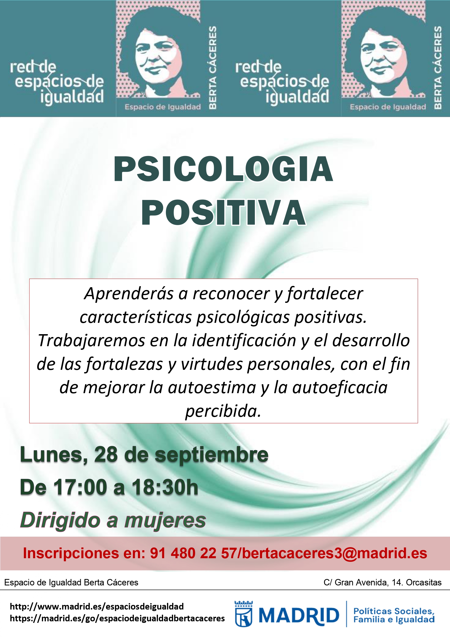 Cartel con la misma informaci&oacute;n que la publicada en web
