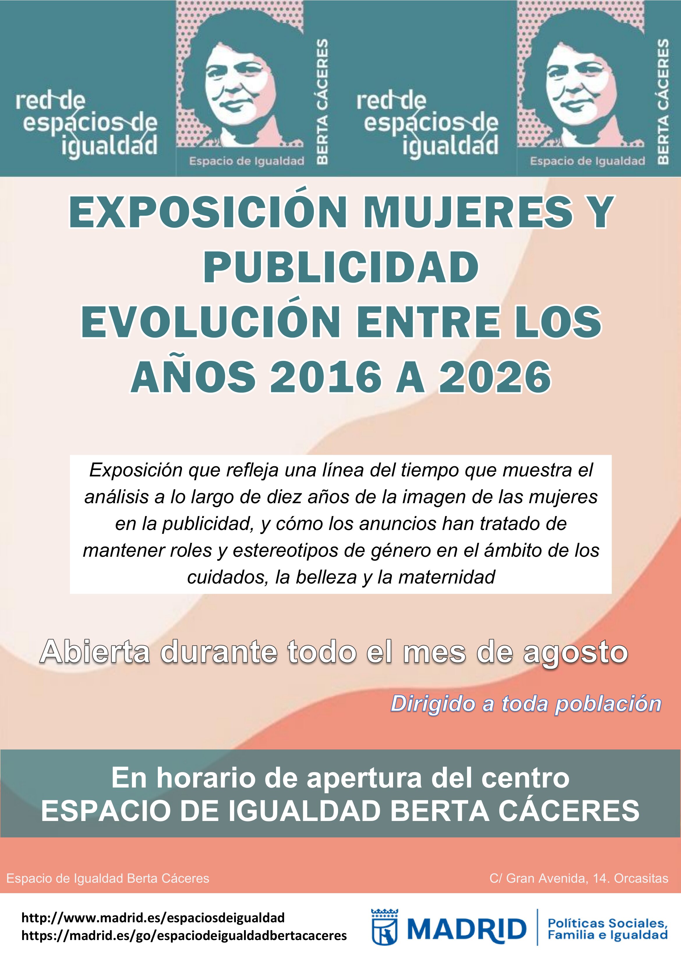cartel con informaci&oacute;n similar a la publicada en web