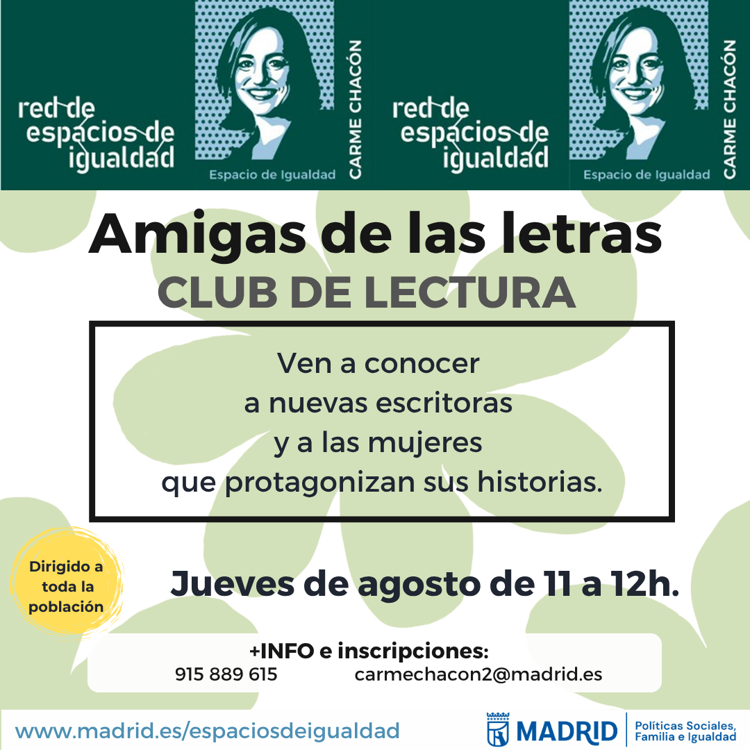 Cartel con el texto contenido en web