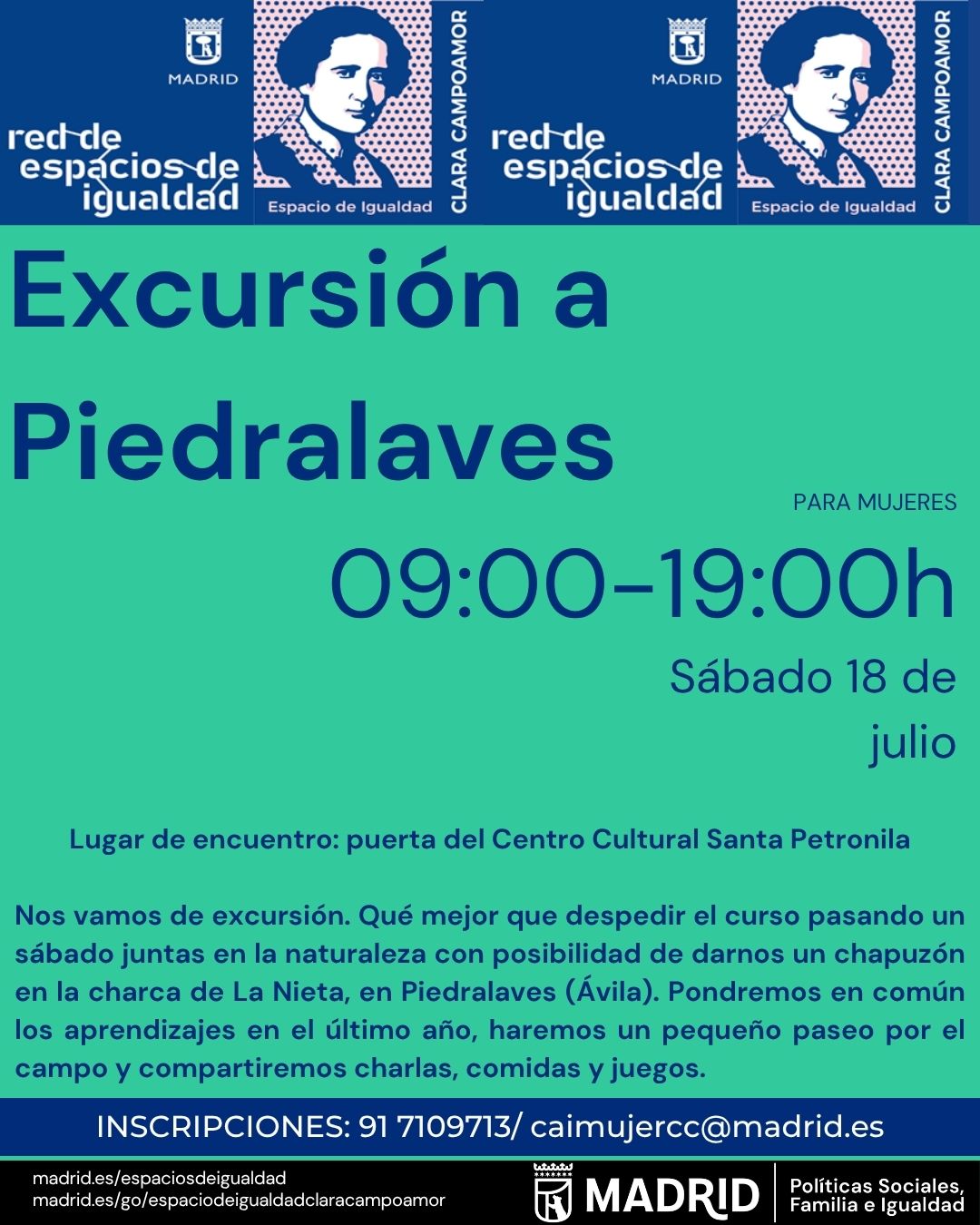 Cartel con la misma informaci&oacute;n que la publicada en web
