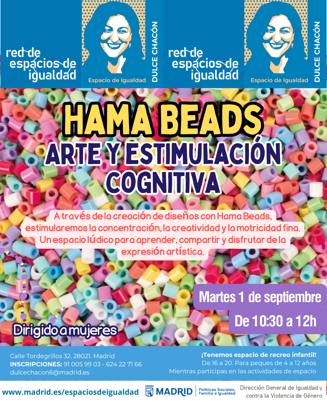 cartel con texto informativo similar a lo publicado en web