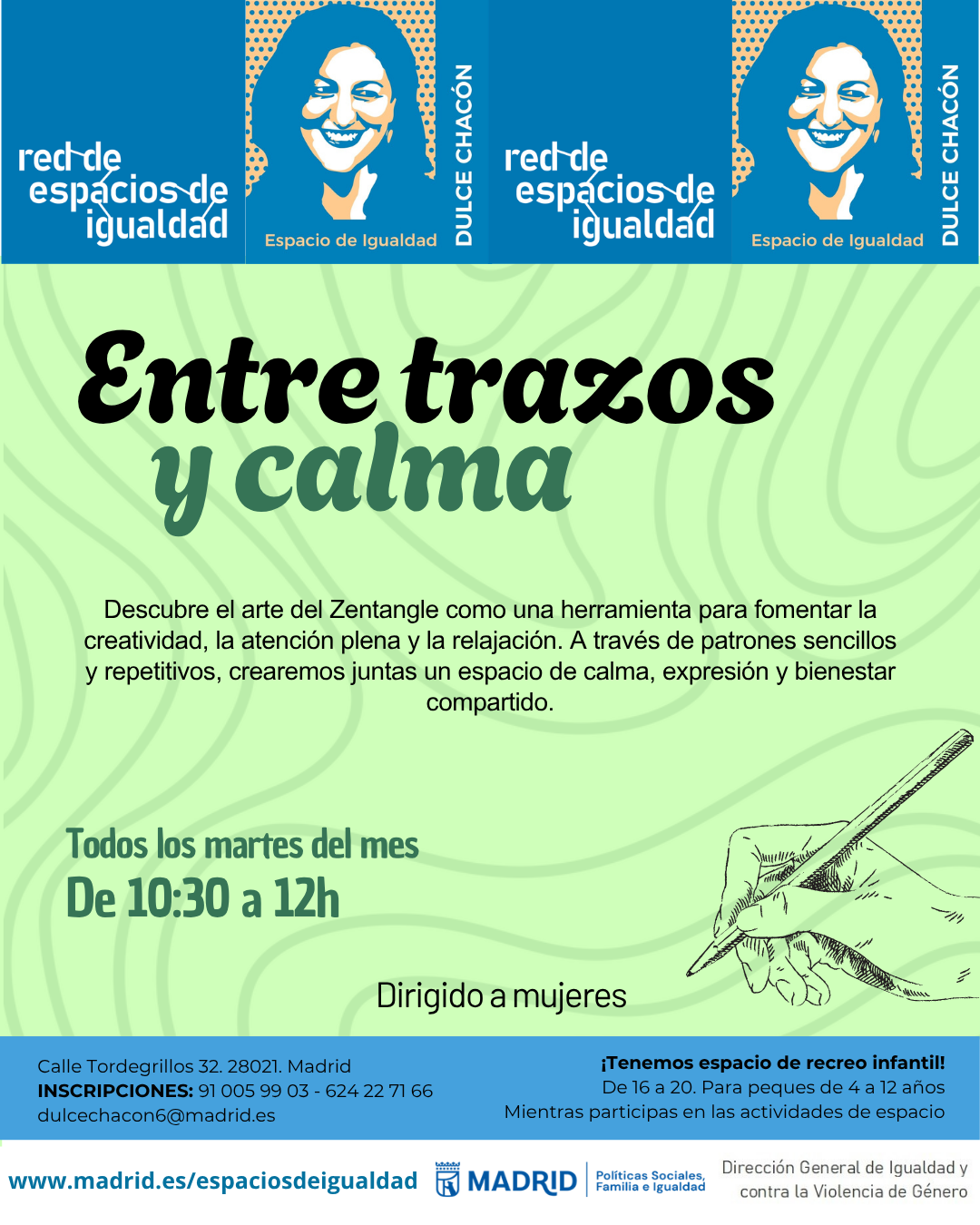 cartel con texto informativo similiar a lo publicado en web