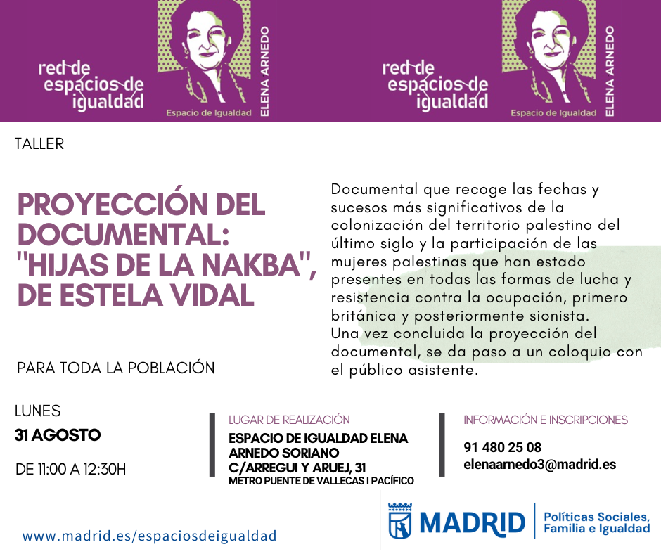 Cartel con la misma informaci&oacute;n que la publicada en web