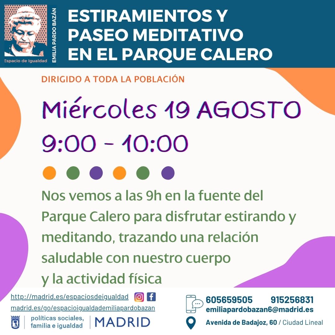 Cartel con el texto contenido en web