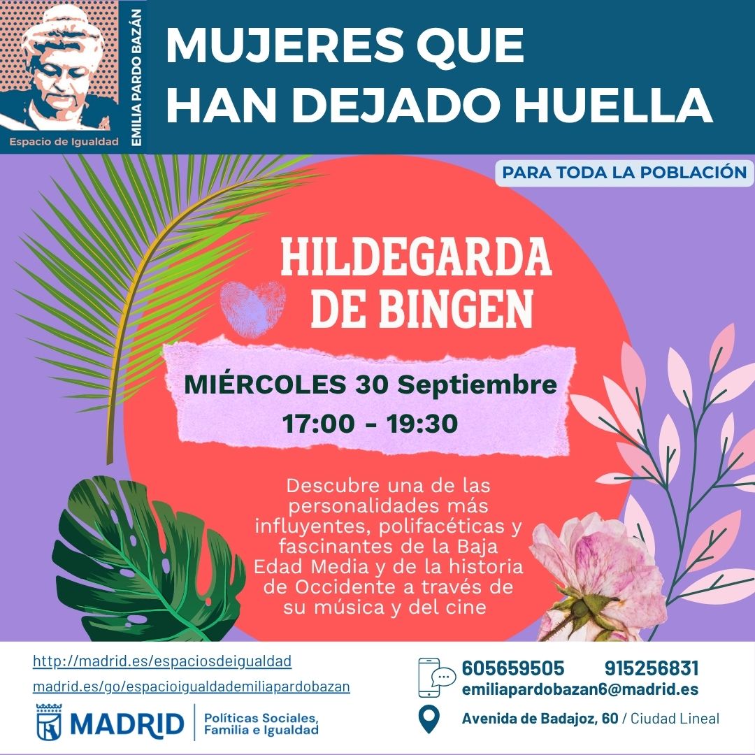 Cartel con el texto contenido en web