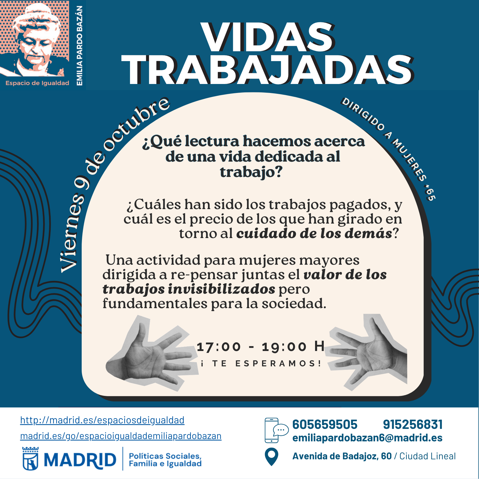 Cartel con la misma informaci&oacute;n que la publicada en web
