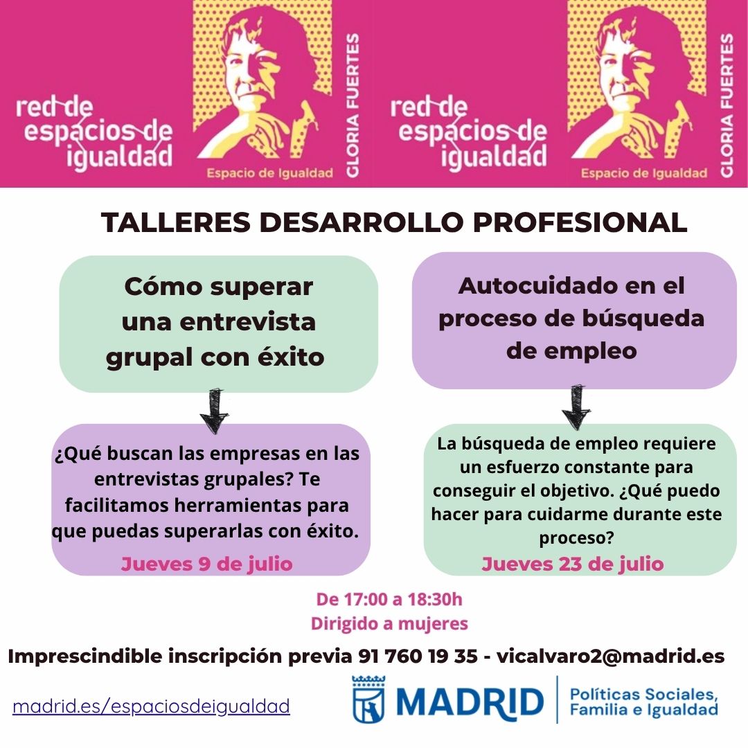 Cartel con el texto contenido en web