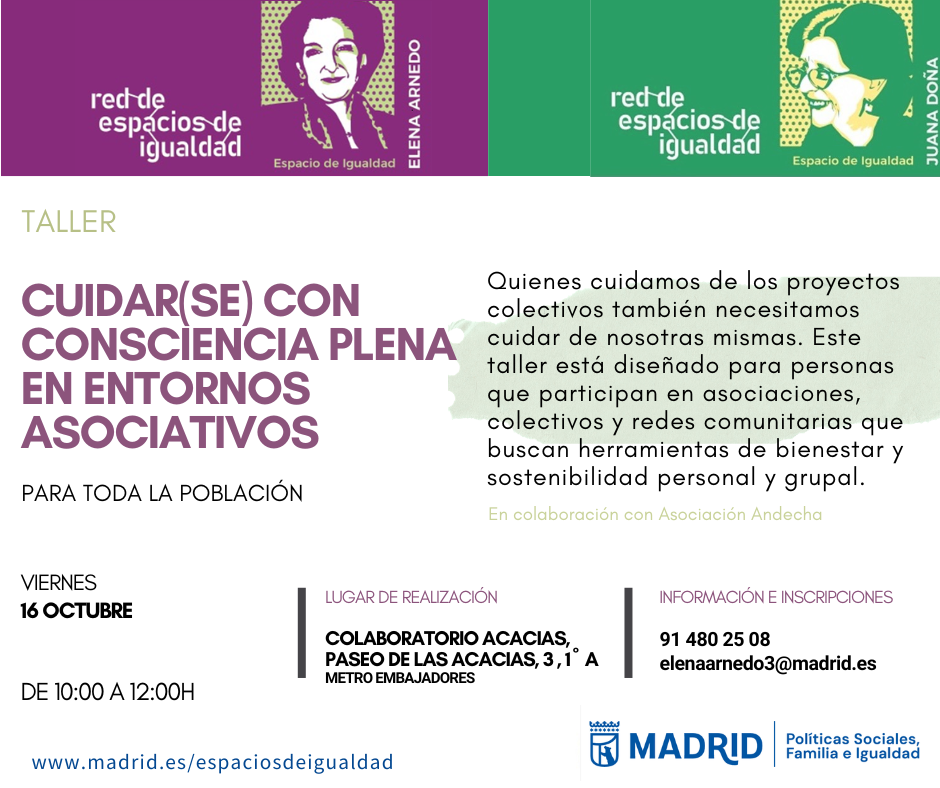 cartel con texto similar a lo publicado en web