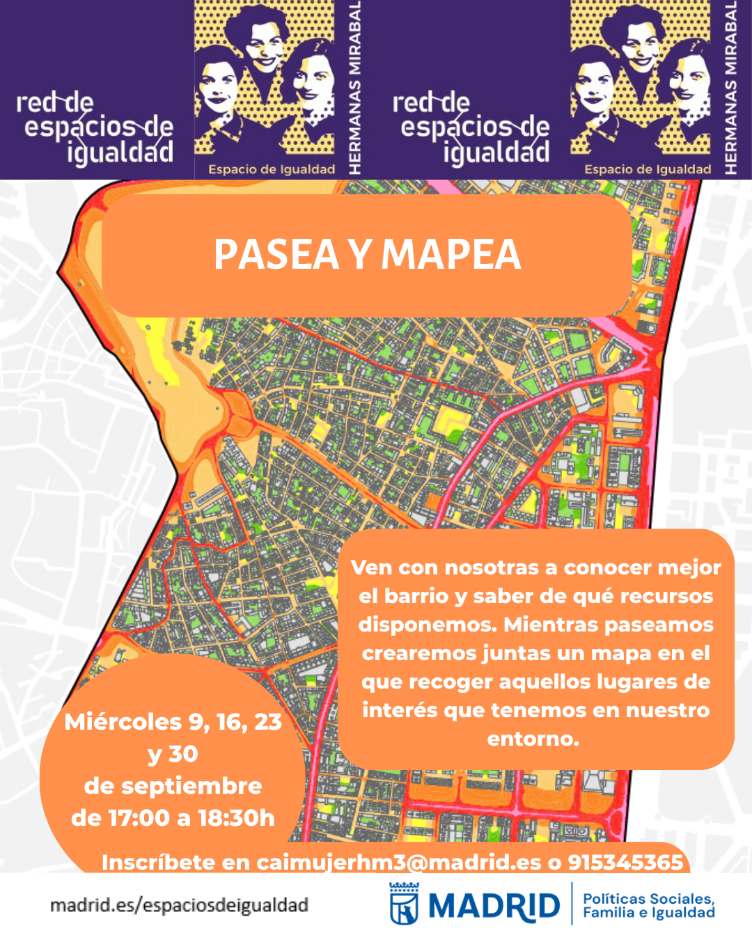 Cartel con texto con la misma informaci&oacute;n que en web