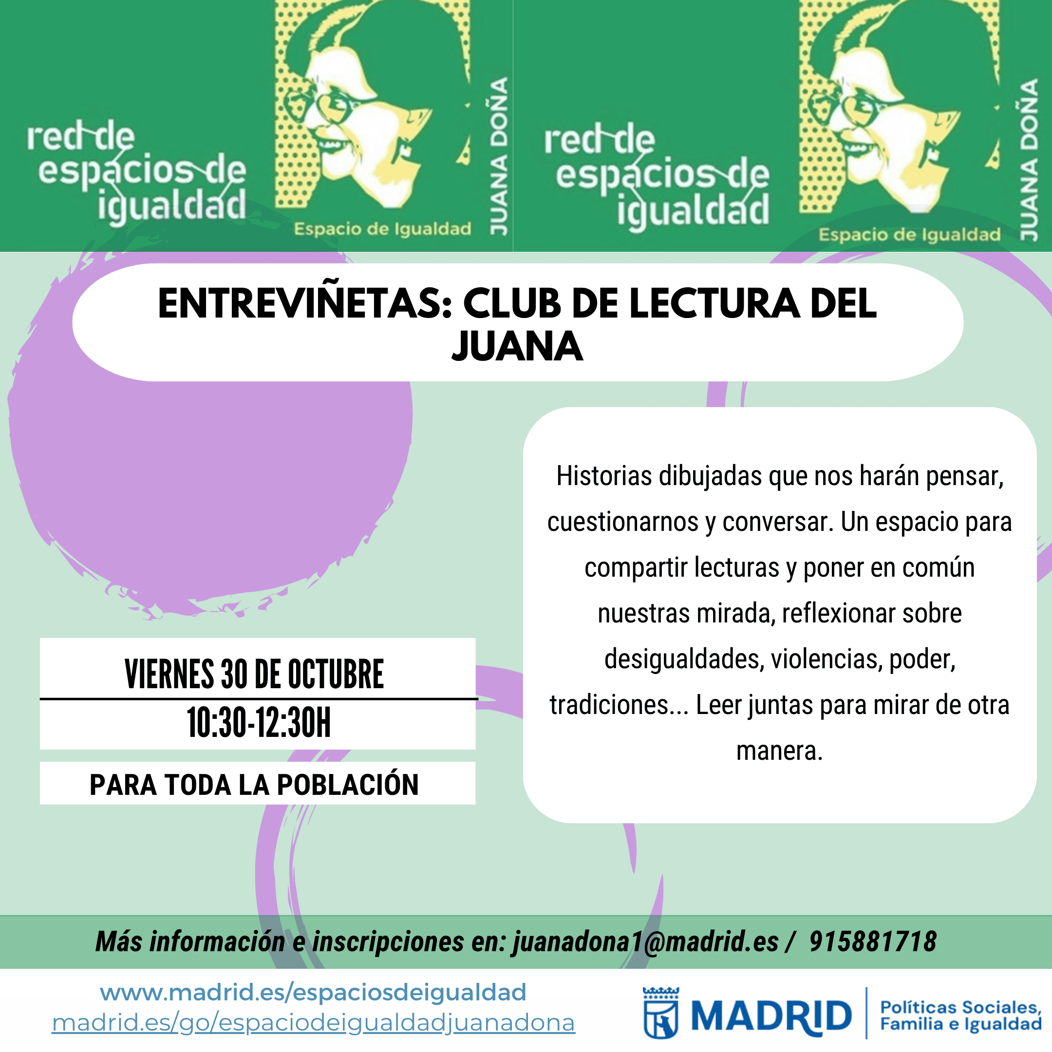 Cartel con la misma informaci&oacute;n que la publicada en web