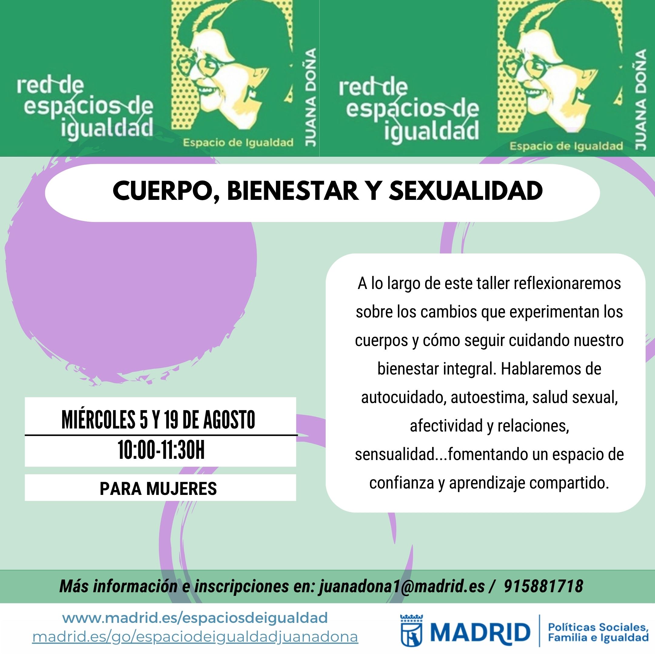 texto del cartel contenido en web