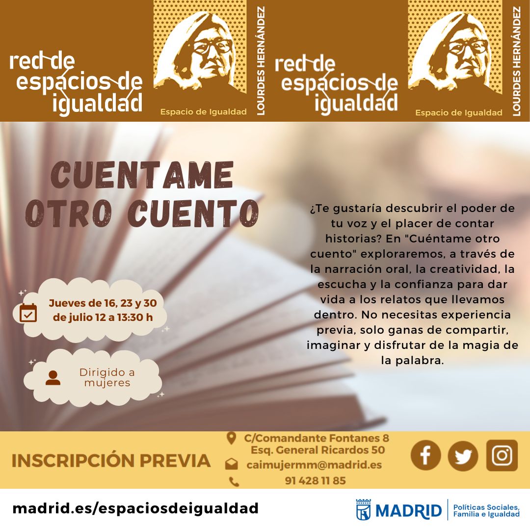 cartel con texto informativo similar a lo publicado en web