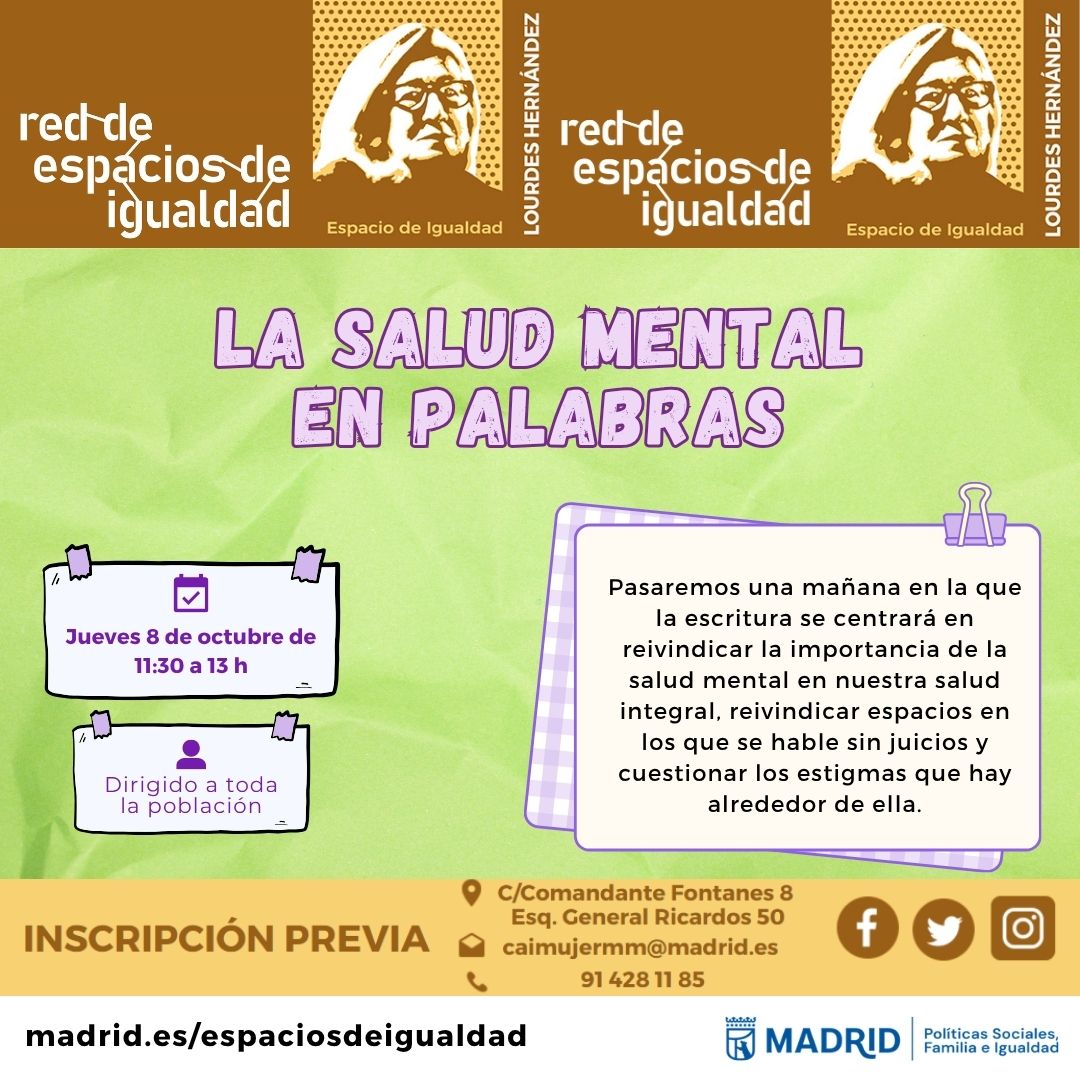cartel con texto informativo similar a lo publicado en web
