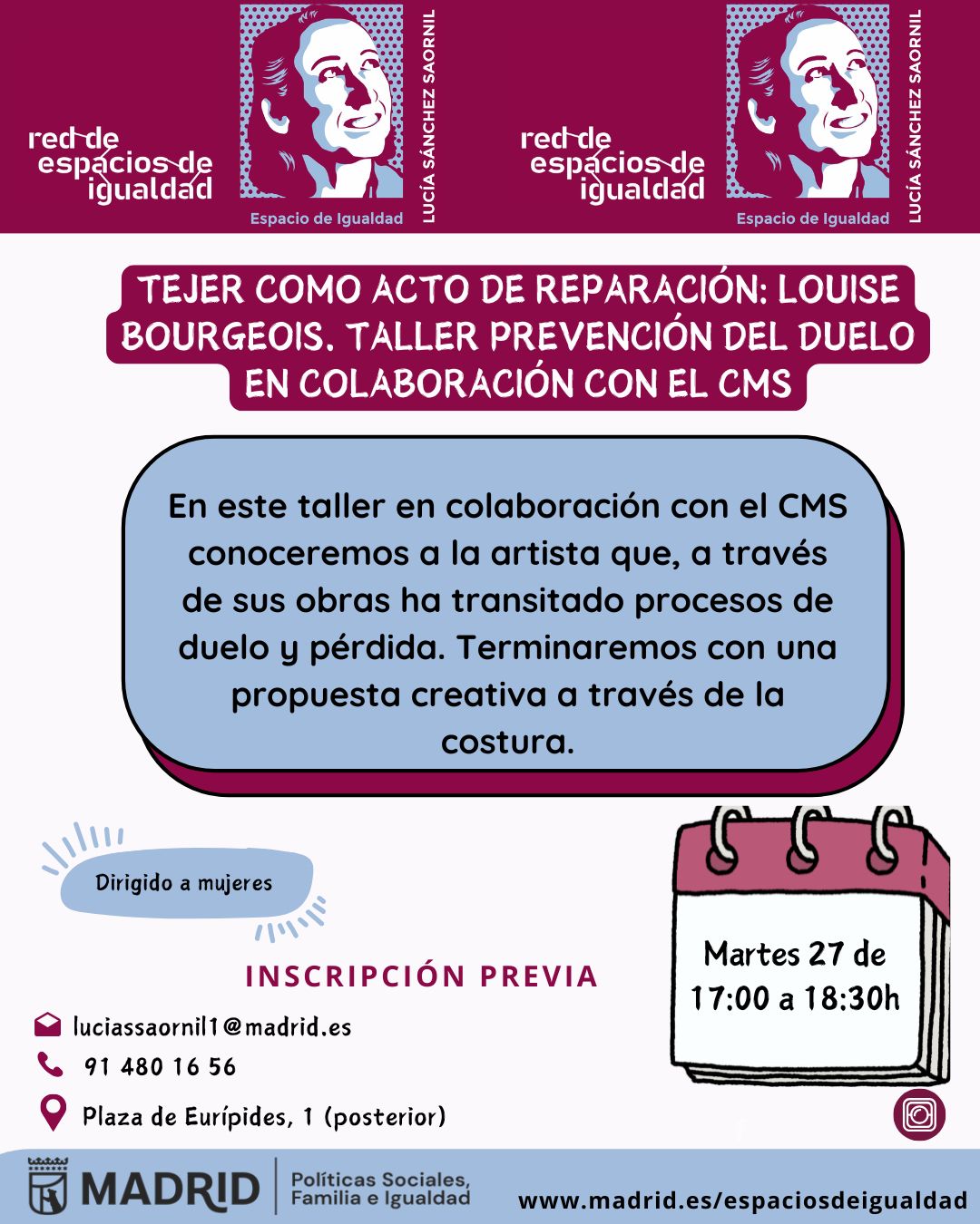 Cartel con la misma informaci&oacute;n que la publicada en web