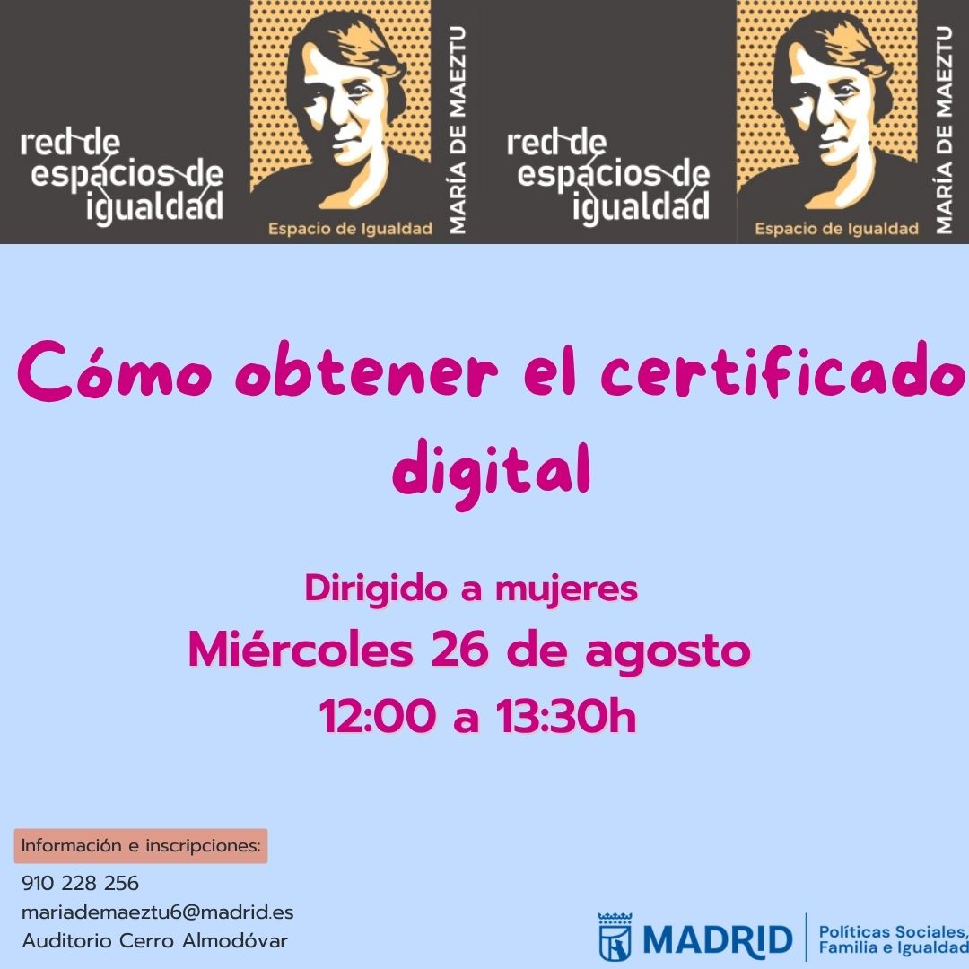 cartel con la misma informaci&oacute;n que la publicada en web