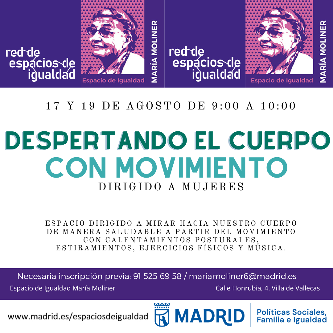 Cartel con el texto contenido en web