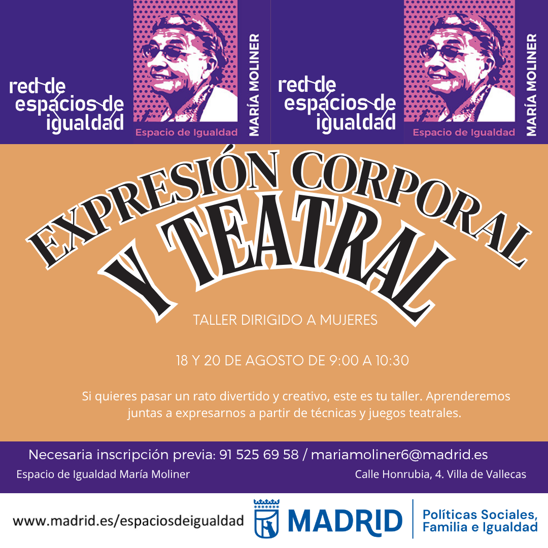 Expresión corporal y teatral