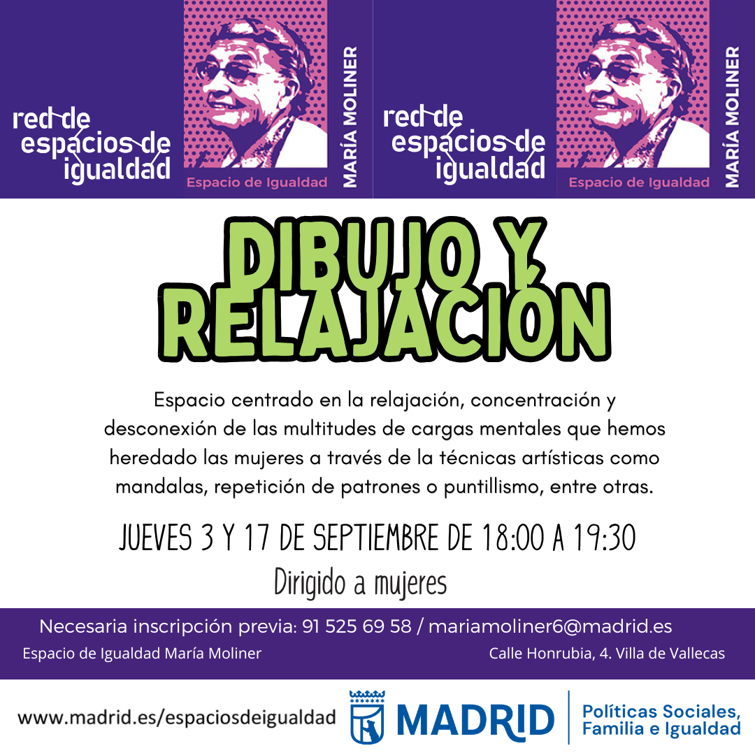 Cartel con el texto contenido en web