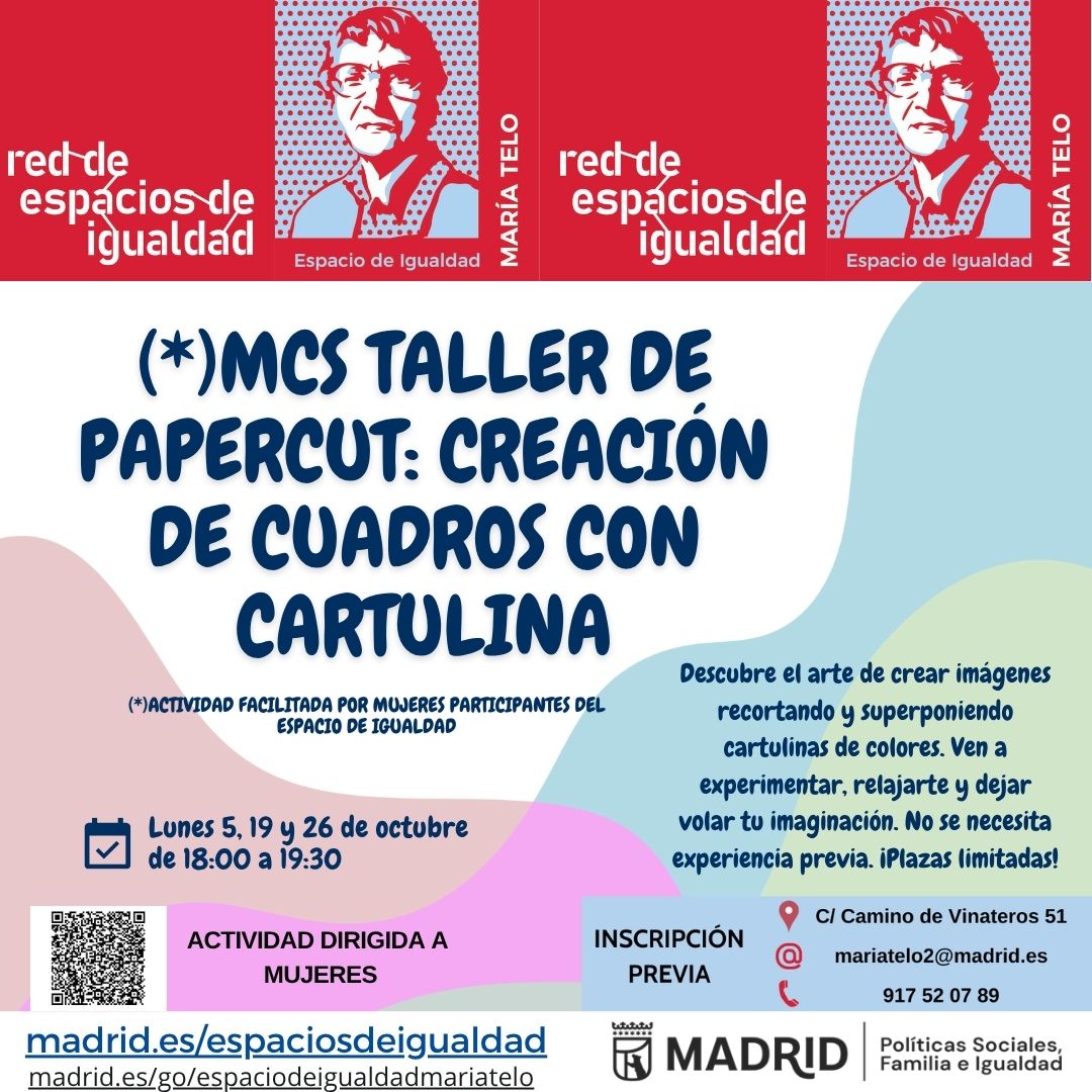Cartel con el texto contenido en web