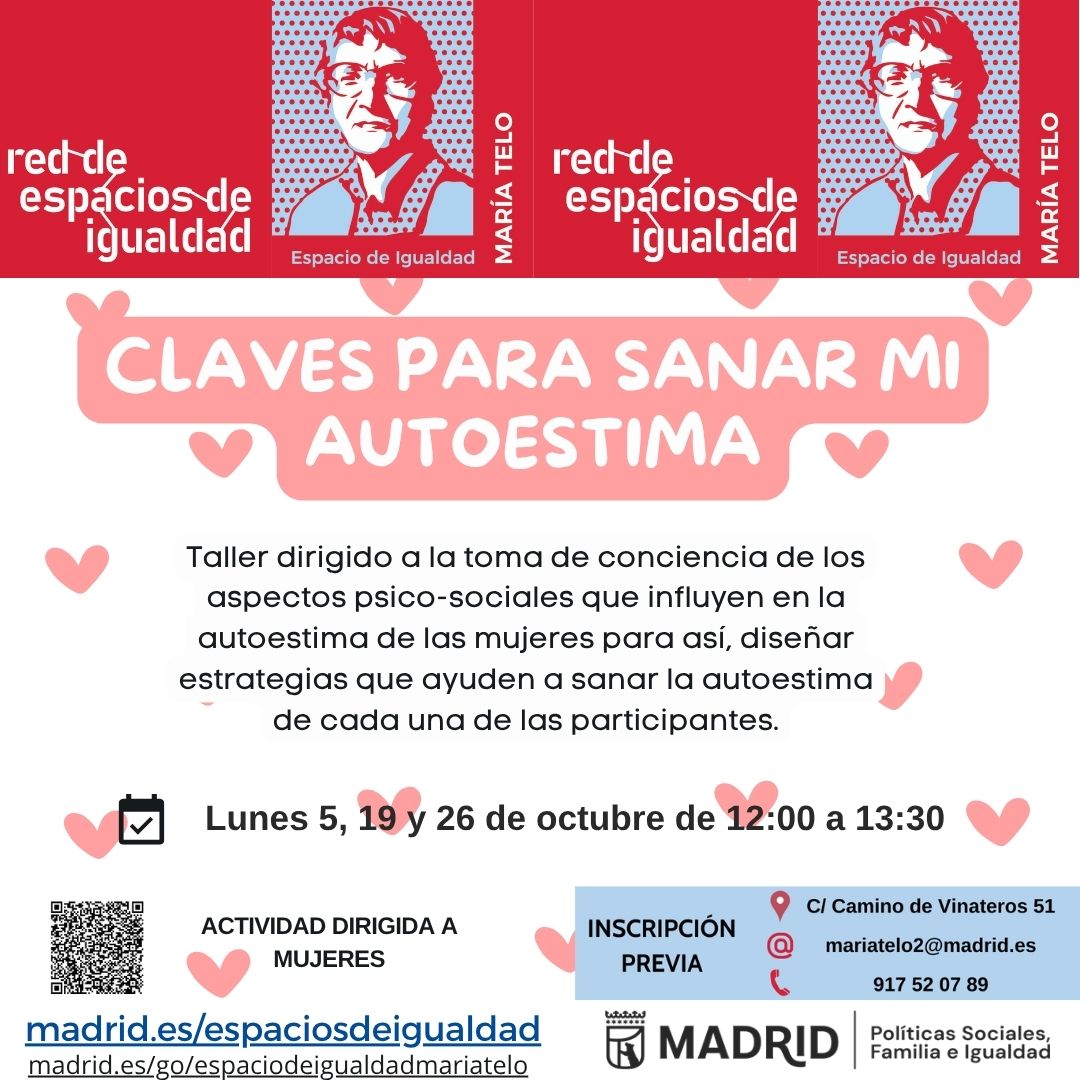 Cartel con el texto contenido en web