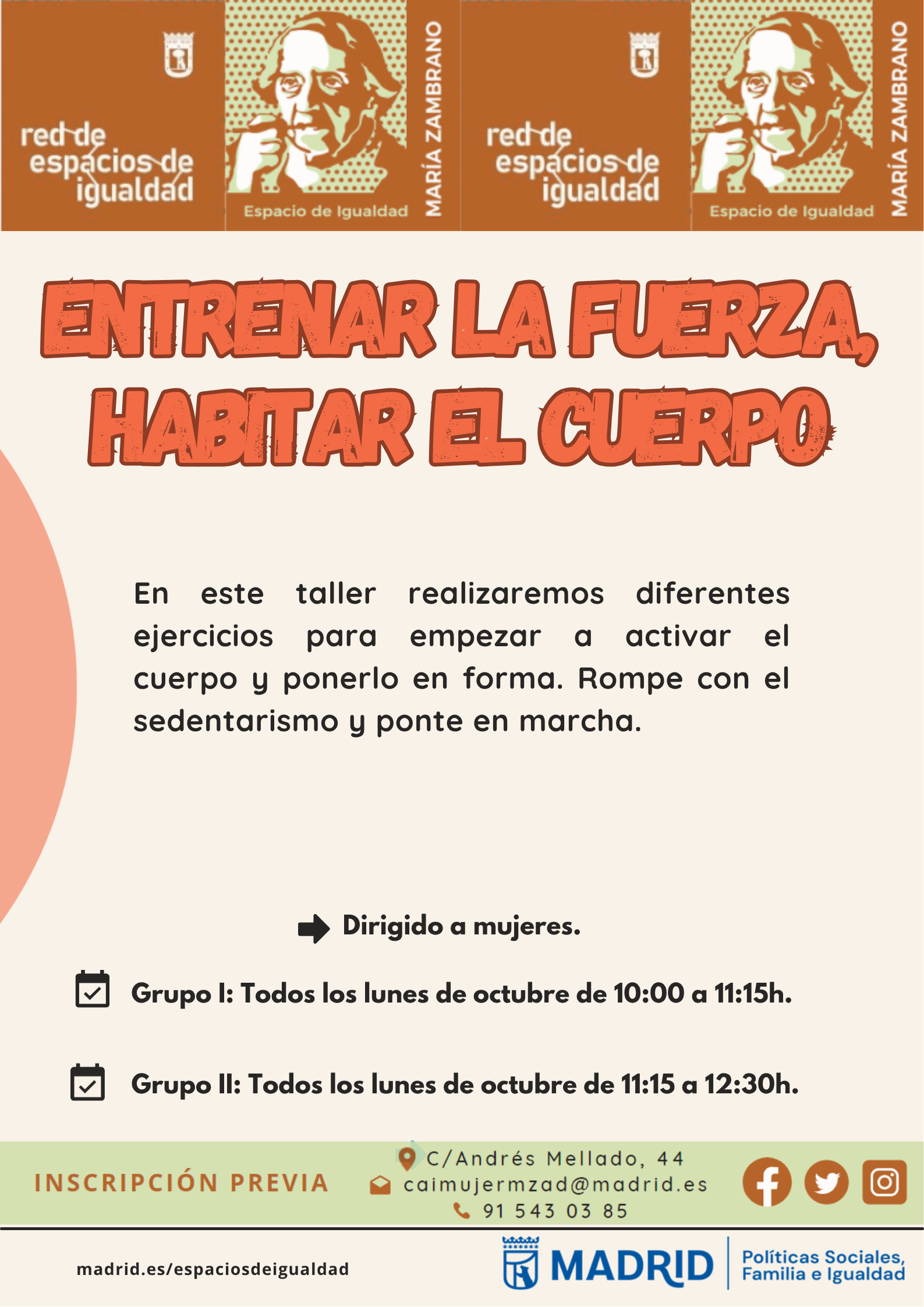 Cartel con la misma informaci&oacute;n que la publicada en web