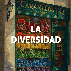 comercio tradicional con bandera LGTBI