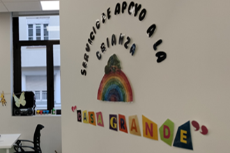 imagen cartel Servicio Apoyo a la Crianza Casa Grande